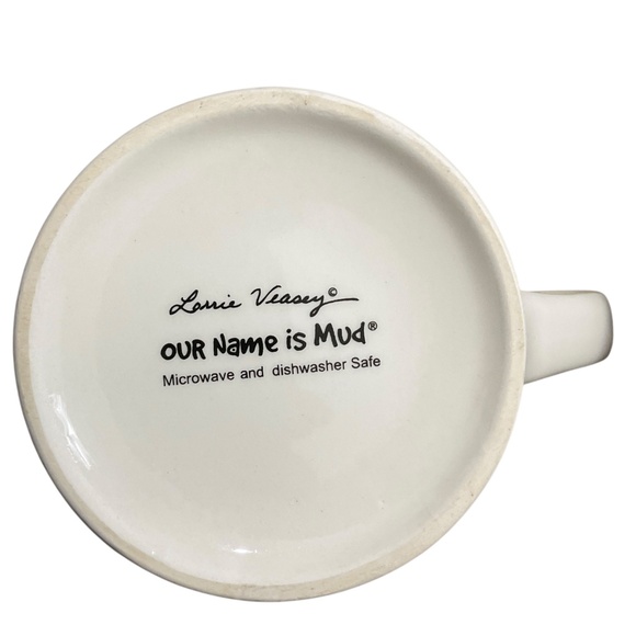 I Heart My BFF Mug by Lorrie Veasey Our Name Is Mud 16 oz I love My BFF - Picture 5 of 8